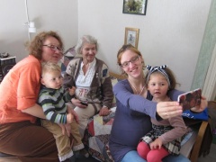 Keturios šeimos kartos. 2016 m. vasara Pavilnyje